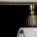 Настольная лампа из камня НК-О-16 Белый мрамор