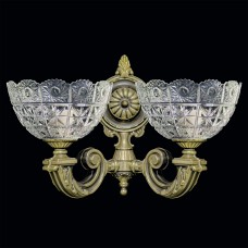 Светильник настенный (бра) из хрусталя ХН-О-20 КК Медальон