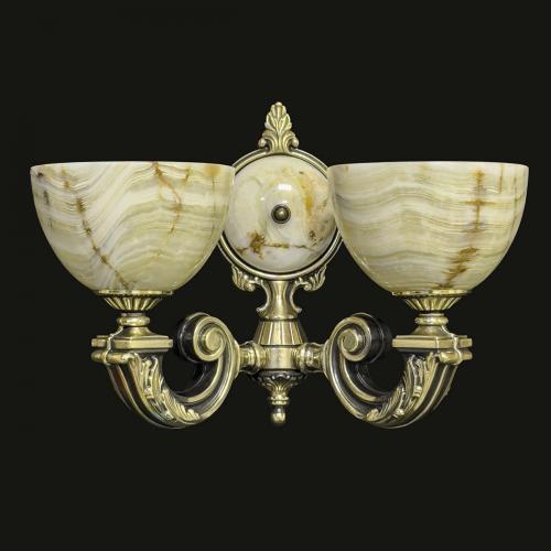 Светильник настенный (бра) из камня НК-О-20 КК